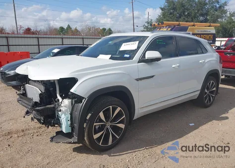 2025 Volkswagen Atlas Cross Sport 2.0T Sel Premium R-Line z USA, uszkodzony, nr VIN 1V2FE2CA6SC210792